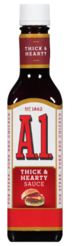 A1 Steak Sauce 'Thick & Hearty' for Steak, Pork and Chicken 142 gr